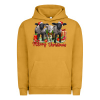 Pigment Peanut Butter merry christmas baby sheeps Urban Hoodie - LillyAllenDesigns