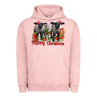 Pigment Salmon merry christmas baby sheeps Urban Hoodie - LillyAllenDesigns