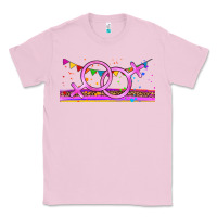 Bubblegum Pink lgbtq lesbian  libbey glass Classic Tee - HRA Design Shop
