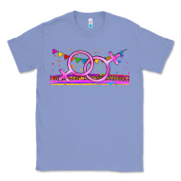 Colony Blue lgbtq lesbian  libbey glass Classic Tee - HRA Design Shop