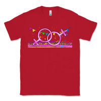 Red lgbtq lesbian  libbey glass Classic Tee - HRA Design Shop