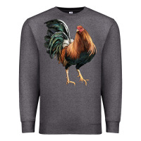 Charcoal Heather American Game Rooster Premium Sweatshirt - LillyAllenDesigns