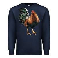Navy American Game Rooster Premium Sweatshirt - LillyAllenDesigns