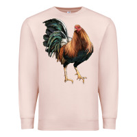 Pale Pink American Game Rooster Premium Sweatshirt - LillyAllenDesigns