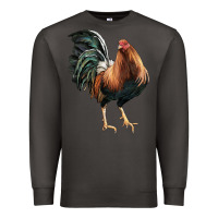 Smoke American Game Rooster Premium Sweatshirt - LillyAllenDesigns