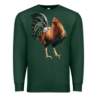 Sports Green American Game Rooster Premium Sweatshirt - LillyAllenDesigns