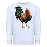 White American Game Rooster Premium Sweatshirt - LillyAllenDesigns