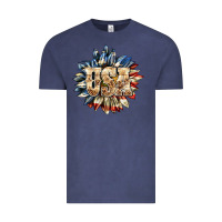 Vintage Denim usa sunflower billie wilder Vintage Tee - texasbilliewilder