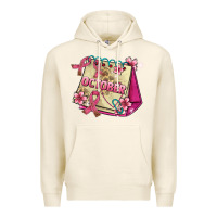 Tofu pink cancer ribbon and october calendar Premium Hoodie - AdoDesignShop