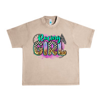 French Oak racing girl Urban Heavy Tee - Zillion Design Studio