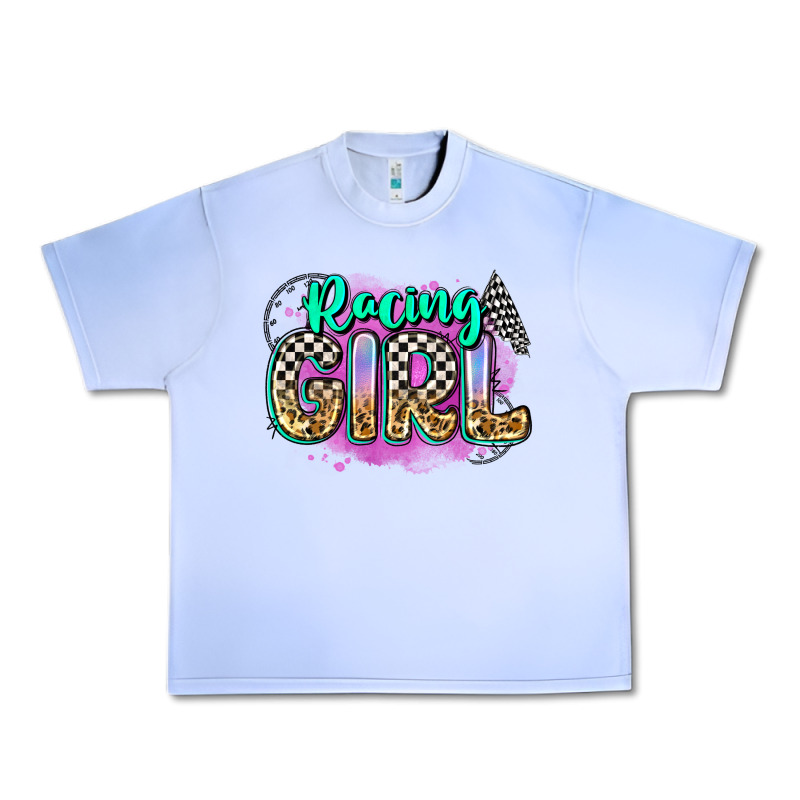 Racing Girl Urban Heavy Tee by Zillion Design Studio | Teevron