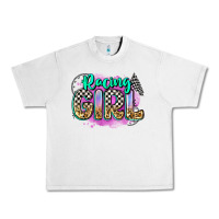 Lunar Rock racing girl Urban Heavy Tee - Zillion Design Studio
