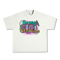 Pistachio racing girl Urban Heavy Tee - Zillion Design Studio