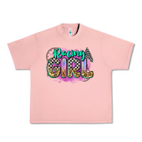 Salmon racing girl Urban Heavy Tee - Zillion Design Studio