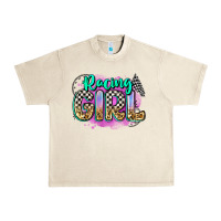 Sandshell racing girl Urban Heavy Tee - Zillion Design Studio
