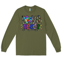 Army Green love need no words Long Sleeve Tee - SublimationCraftShop