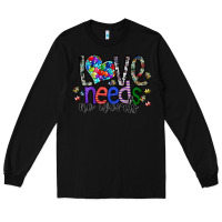 Black love need no words Long Sleeve Tee - SublimationCraftShop