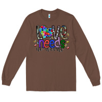 Chestnut love need no words Long Sleeve Tee - SublimationCraftShop