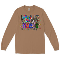 Toasted Coconut love need no words Long Sleeve Tee - SublimationCraftShop