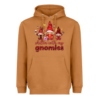 Meerkat chilling with my gnomies Heavyweight Hoodie - NancyCooperArtShop