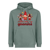 Sage chilling with my gnomies Heavyweight Hoodie - NancyCooperArtShop