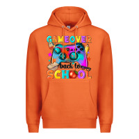 Carrot game over back to school Premium Hoodie - NancyCooperArtShop