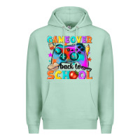 Seafoam game over back to school Premium Hoodie - NancyCooperArtShop