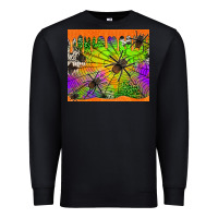 Black spiders halloween tumbler Premium Sweatshirt - Jasminsmagicworld