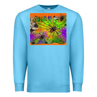 Ocean Blue spiders halloween tumbler Premium Sweatshirt - Jasminsmagicworld