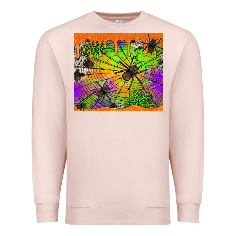 Spiders Halloween Tumbler Premium Sweatshirt by Jasminsmagicworld | Teevron