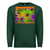 Sports Green spiders halloween tumbler Premium Sweatshirt - Jasminsmagicworld