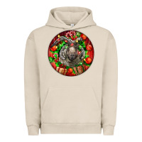Pigment French Oak christmas navajo churro sheep Urban Hoodie - LillyAllenDesigns