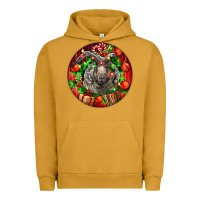 Pigment Peanut Butter christmas navajo churro sheep Urban Hoodie - LillyAllenDesigns