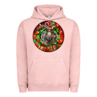 Pigment Salmon christmas navajo churro sheep Urban Hoodie - LillyAllenDesigns