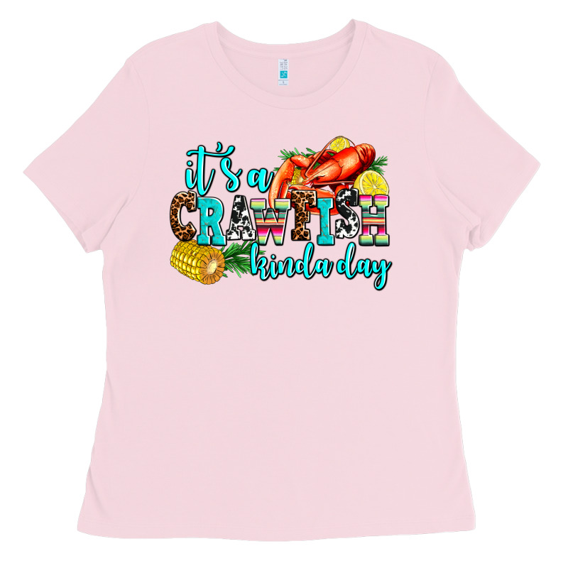 Its A Crawfish Kinda Day Ladies Tee by AdoDesignShop | Teevron