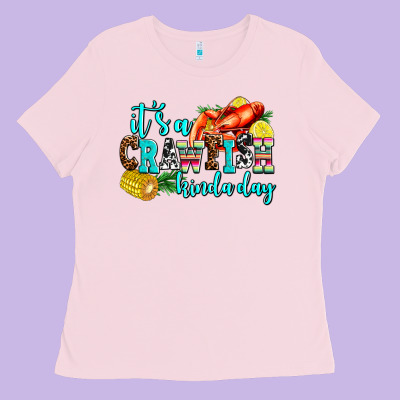 Its A Crawfish Kinda Day Ladies Tee Designed By Adodesignshop