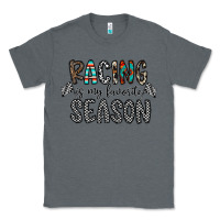 Charcoal Heather Racing Is My Favorite Season Classic Tee - CowhideDigitalArt