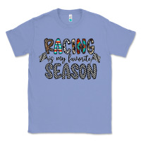Colony Blue Racing Is My Favorite Season Classic Tee - CowhideDigitalArt
