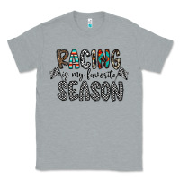 Heather Grey Racing Is My Favorite Season Classic Tee - CowhideDigitalArt