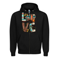 Black love camp Zipper Hoodie - JahusDesignShop
