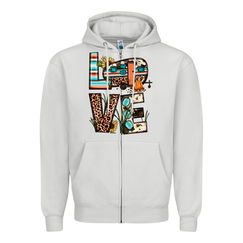 Love Camp Zipper Hoodie by JahusDesignShop | Teevron