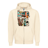Sandshell love camp Zipper Hoodie - JahusDesignShop