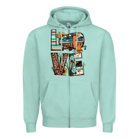 Seafoam love camp Zipper Hoodie - JahusDesignShop