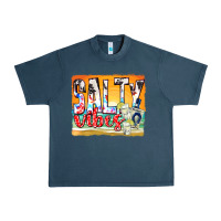 Midnight Navy salty vibes Urban Heavy Tee - texasbilliewilder
