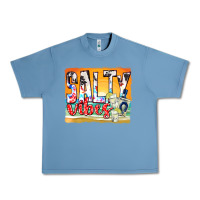 Pebble Blue salty vibes Urban Heavy Tee - texasbilliewilder