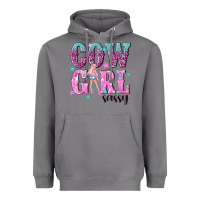 Storm cowgirl sassy with pink cowgirl Heavyweight Hoodie - NancyCooperArtShop
