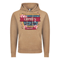 Vintage Coffee cupid's love lodge Vintage Hoodie - MaliasSmallBusiness