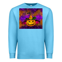 Ocean Blue halloween jack o'lantern tumbler Premium Sweatshirt - Jasminsmagicworld