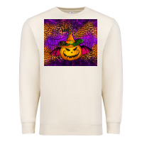 Sandshell halloween jack o'lantern tumbler Premium Sweatshirt - Jasminsmagicworld