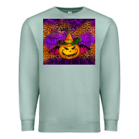 Seafoam halloween jack o'lantern tumbler Premium Sweatshirt - Jasminsmagicworld
